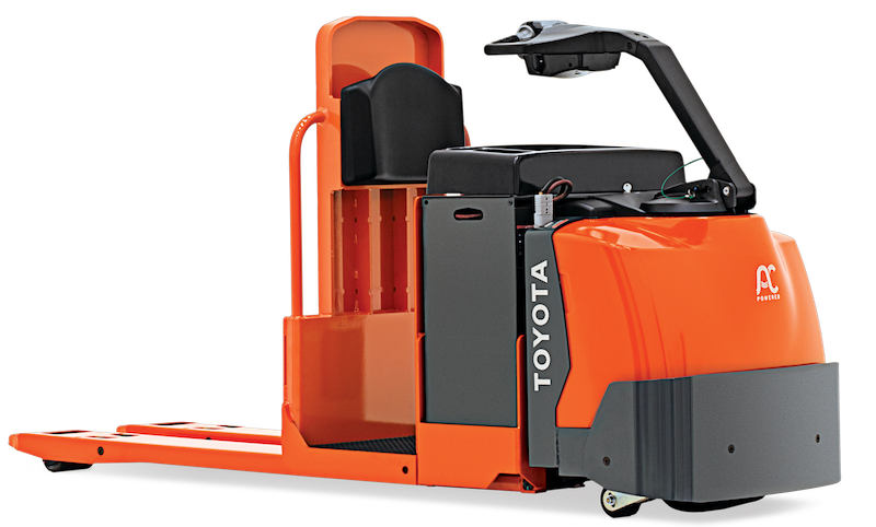Image of Toyota Center-Controlled Rider Electric Pallet Jack